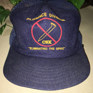 VINTAGE~ CSX Railroad Cap